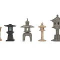 Outdoor Lanterns in Traditional Styles with Various Designs and Colors for Garden Decor