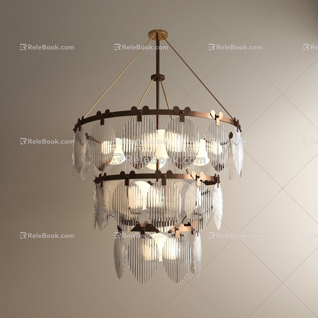 Crystal chandelier model