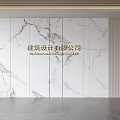 Modern Front Desk Background Wall Simple Background Wall Front Desk Reception Area Background Wall Company Front Desk Background Wall 3d model