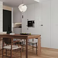Modern Living Dining Room Interior With Sofa Coffee Table Dining Chairs And Area Rug