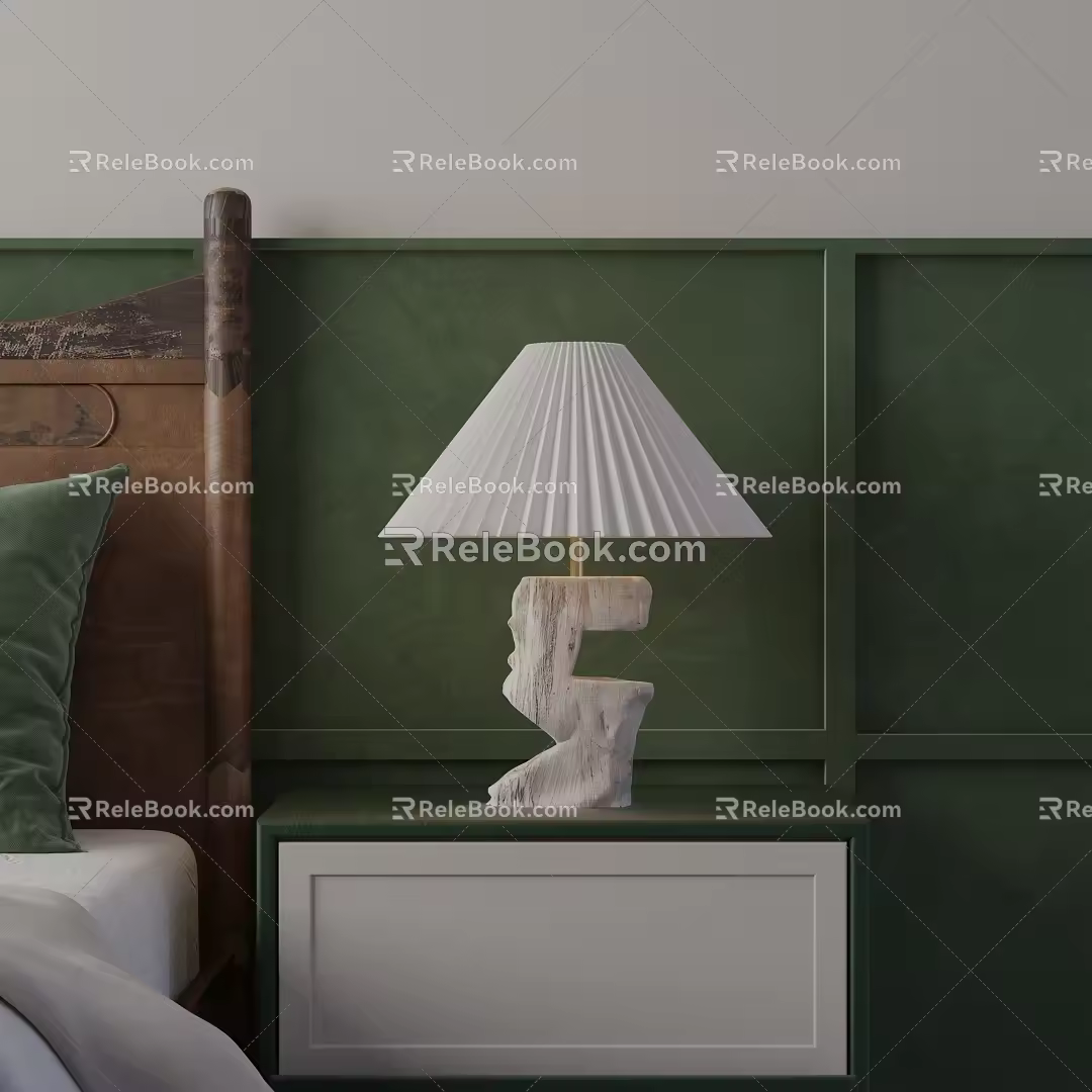 Table lamp 3d model