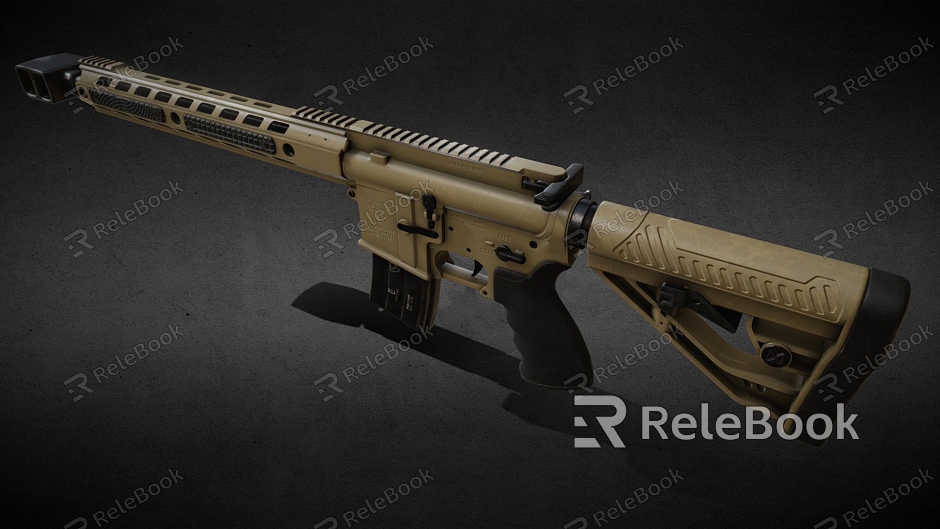 Weapons Assault Rifle model