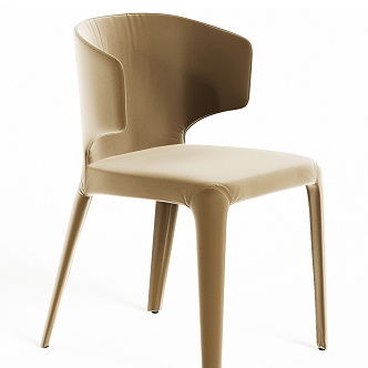 Modern Cassina Dining Chair 3d model