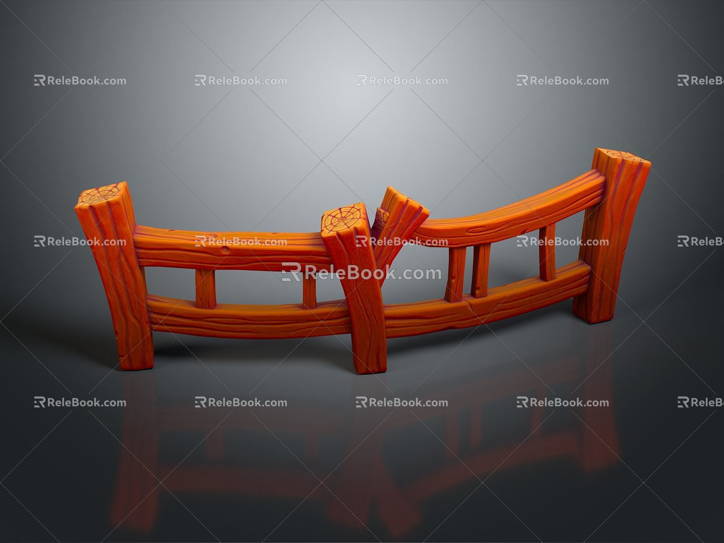 Fence Gate Fence Wall Defense Wall Wooden Fence Fence Iron Fence Floriculture Fence Iron Fence Railing 3d model