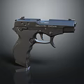 Security SAX03 Pistol With Black Textured Grip And Modern Design