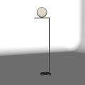 Modern floor lamp 3d model
