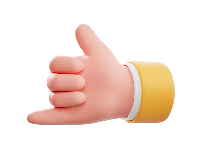 3D Stylized Hand Gesture Design For Cartoon Game Film Character 3d model