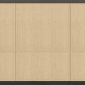 Modern Light Brown Wooden Wall Paneling With Sleek Surface And Panel Design 3d model