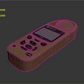 Handheld Skyeagle Electronic Device with Brown Case LCD Display and Control Buttons