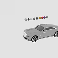 Luxury Rolls-Royce Cars Yellow Coupe And Silver Sedan With Iconic Grille Design
