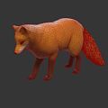 Modern Fox Animal Wild Animal Wild Fox 3d model