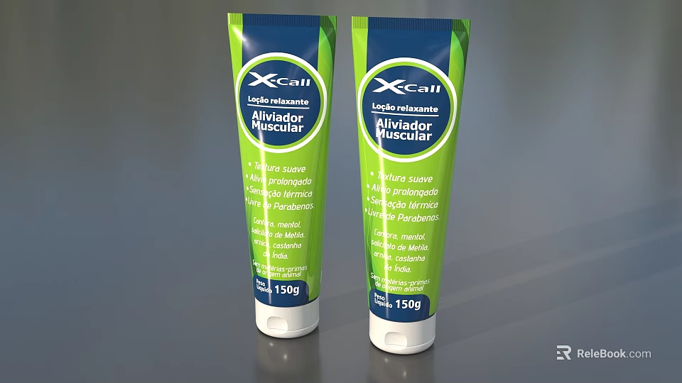 Xcall Latex Disposable All Veterinarian Gloves for Daily Cleaning 150g Tube 3d model 