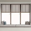 Modern Bay Window 3d model
