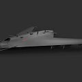 Modern Stealth Fighter Jet With Sleek Gray Body And Advanced Aerodynamic Design