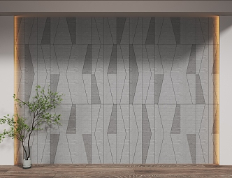 Background wall modeling wall 3d model