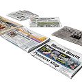 Modern Newspaper 3d model