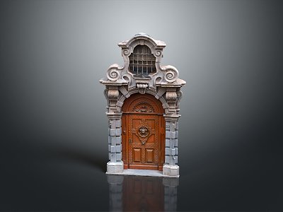 Ancient Building Door Ancient Building Door Chinese Style Door Antique Door Classical Door Chinese Style Door Chinese Style Entrance Traditional Door 3d model