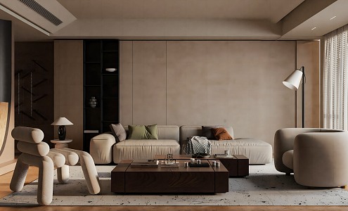 Living room 3d model