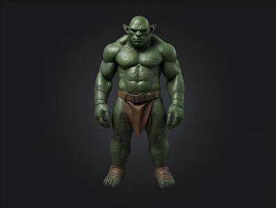 film and television characters 3d model