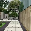 Modern Sales Office Building Design With Curved Roof Landscaped Gardens And Water Features
