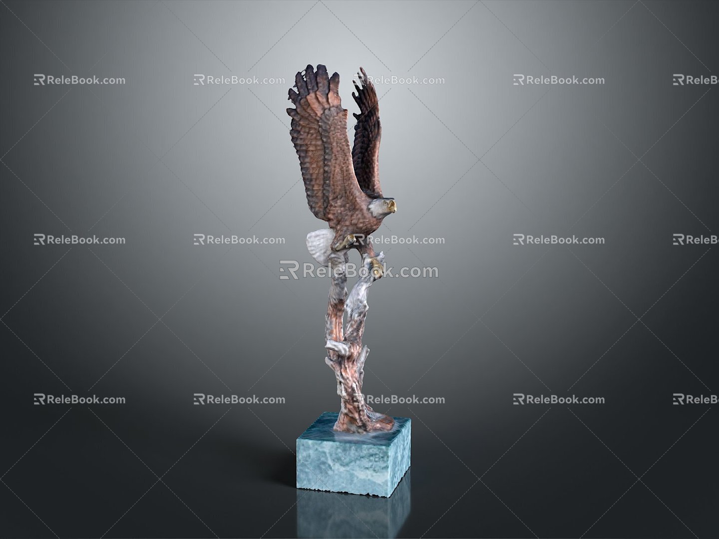 Eagle Large Eagle Owl Raptor Falcon Bird Bird Bird Animal Game Animal 3d model