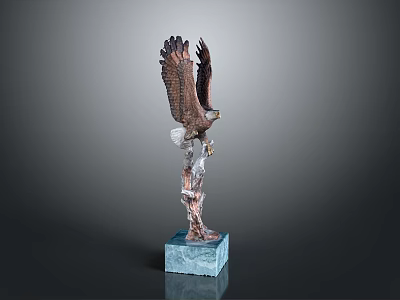 Eagle Large Eagle Owl Raptor Falcon Bird Animal Game Animal 3d model