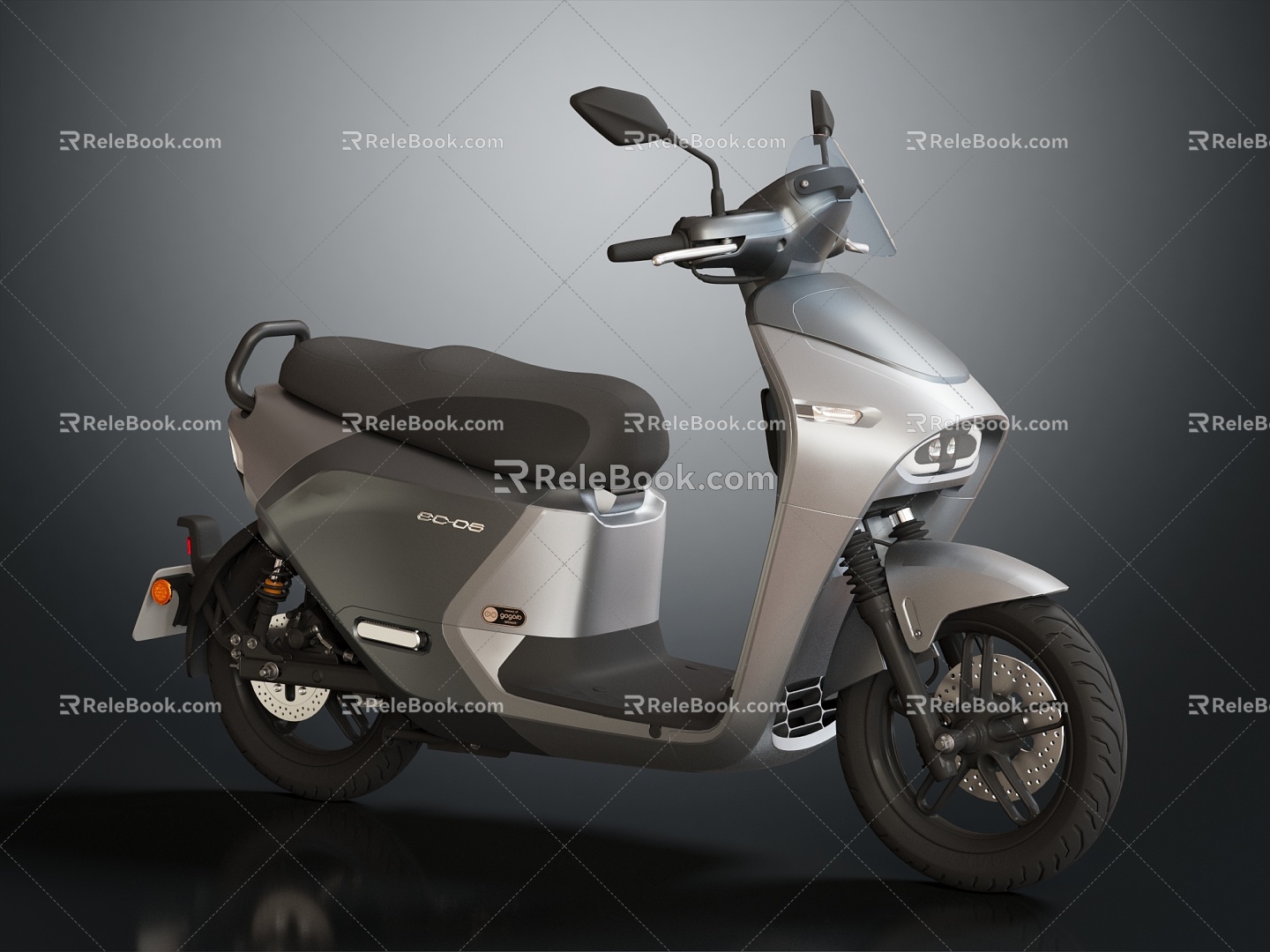 Modern Motorcycle Yamaha Motorcycle 3d model