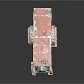 Vintage Steam Train Model With Red And Blue Metal Wheels And Retro Design