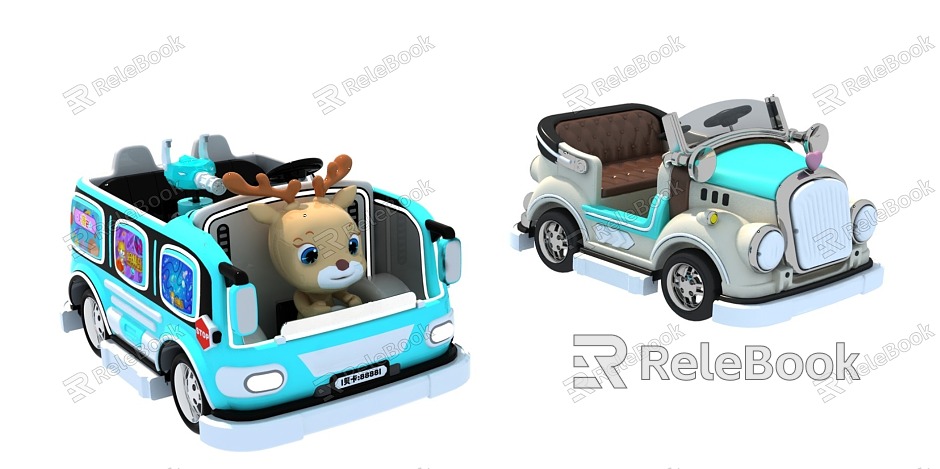 Modern Bumper Car Fawn Bumper Car Children model