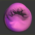 Stylish Modern Pink Bean Bag Chair With Comfortable Design And Soft Texture