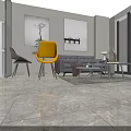 Wooden Hinged Door In Modern Living Room With Sofa Small Table And Wooden Floor