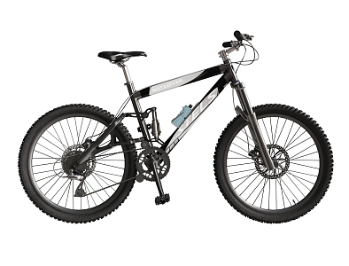 Mountain Bike Modern Bicycle 3d model