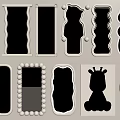 Modern Mirror 3d model