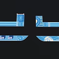 Firefighting Climbing Surface Layout Design With Safety Facilities And Markings