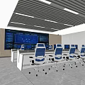 Command Control Room 3d model