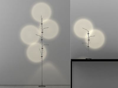 Modern floor lamp model