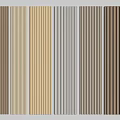 Vertical Striped Wall Design With Various Neutral Colors For Modern Interior Decor