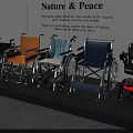 Medical Equipment Various Wheelchairs for Mobility Support and Patient Comfort