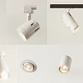 Modern Downlights and Spotlights with Various Styles for Home Interior Lighting 3d model