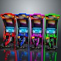 Game machine large game machine coin-operated game machine arcade digital digital accessories electronic accessories consumables 3d model