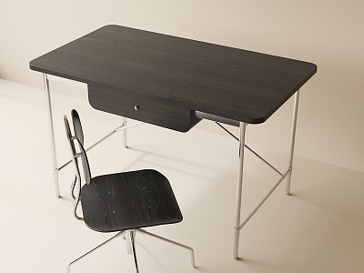 Desk and Chair Combination Desk model