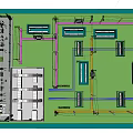 Organized Commercial Storage Equipment With Industrial Shelving And Metal Racks Layout