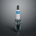 High Quality Spark Plug With Black Top Blue Stripe And Metal Thread For Household Use