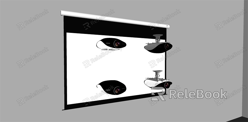 Modern Projector Projector Curtain model