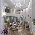 Modern Beauty Salon Interior With Colorful Abstract Paintings Green Sofa And Plants