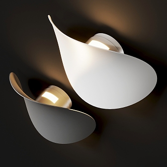 Linea modern wall lamp 3d model