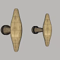 Handle Brass Handle 3d model