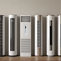Modern Vertical Air Conditioner Fans with Sleek Design in Various Styles for Home Use