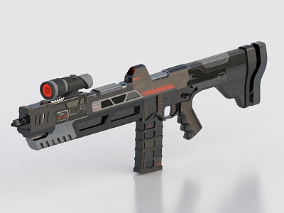 Gun 3d model