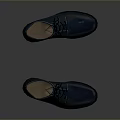 Stylish Gray Lace Up Leather Shoes For Formal And Casual Occasions